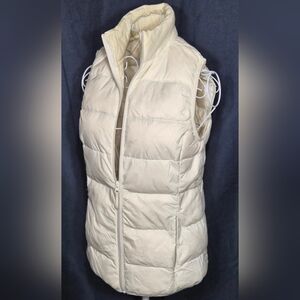 Dip Cream Quilted Vest